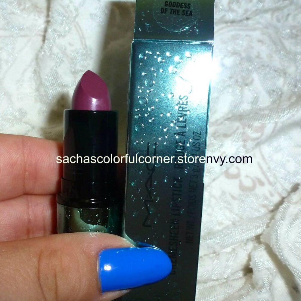 MAC GODDESS OF THE SEA Alluring Aquatic Lipstick BNNU